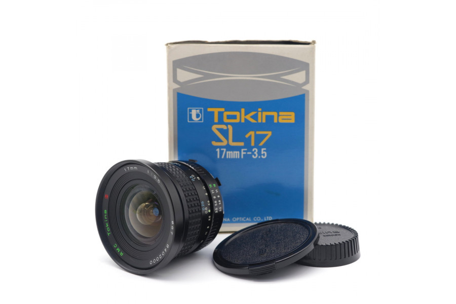 Объектив Tokina RMC 17mm f/3.5 Minolta MD в упаковке