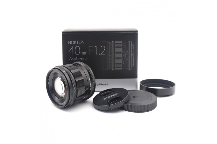 Voigtlander Nokton 40mm f/1.2 Aspherical for Nikon Z в упаковке