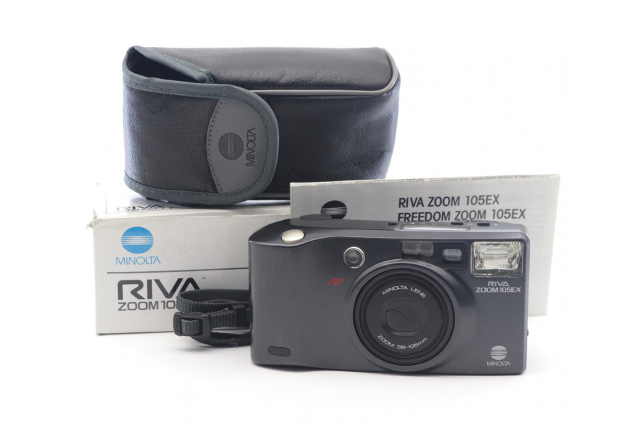 Фотоаппарат Minolta Riva zoom 105EX в упаковке