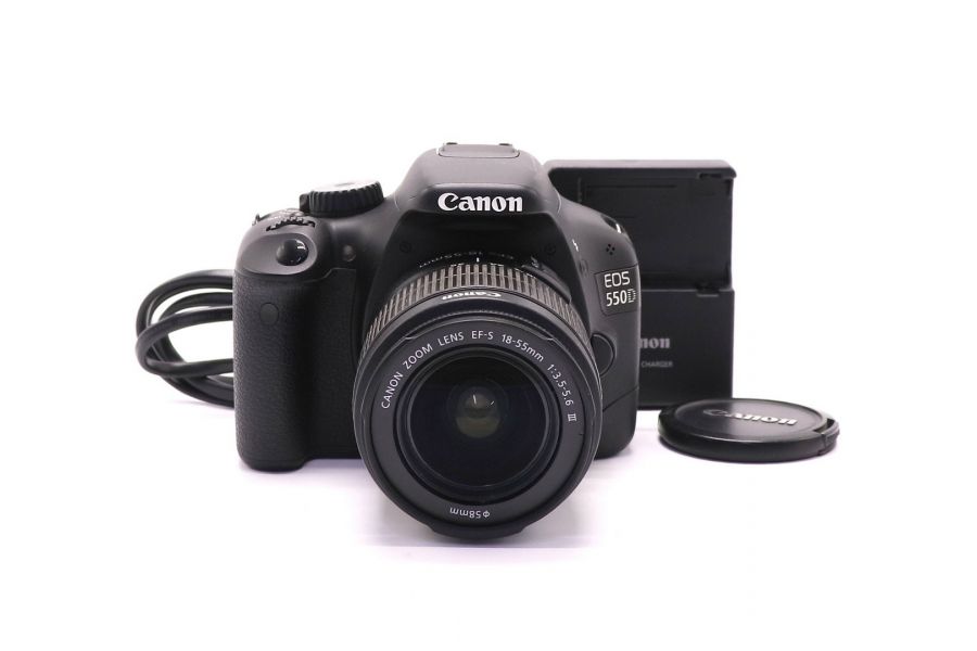 Canon EOS 550D kit (пробег 630 кадров)