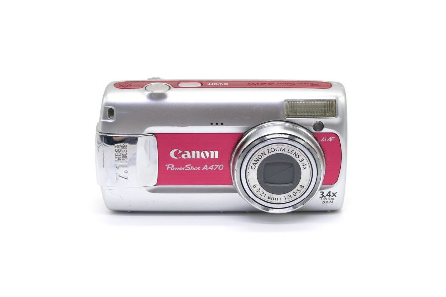 Canon PowerShot A470 pink