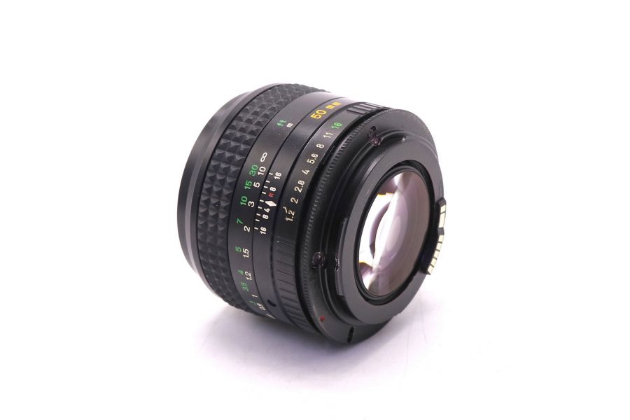 Minolta MD Rokkor-X 50mm f/1.2 для Canon EF