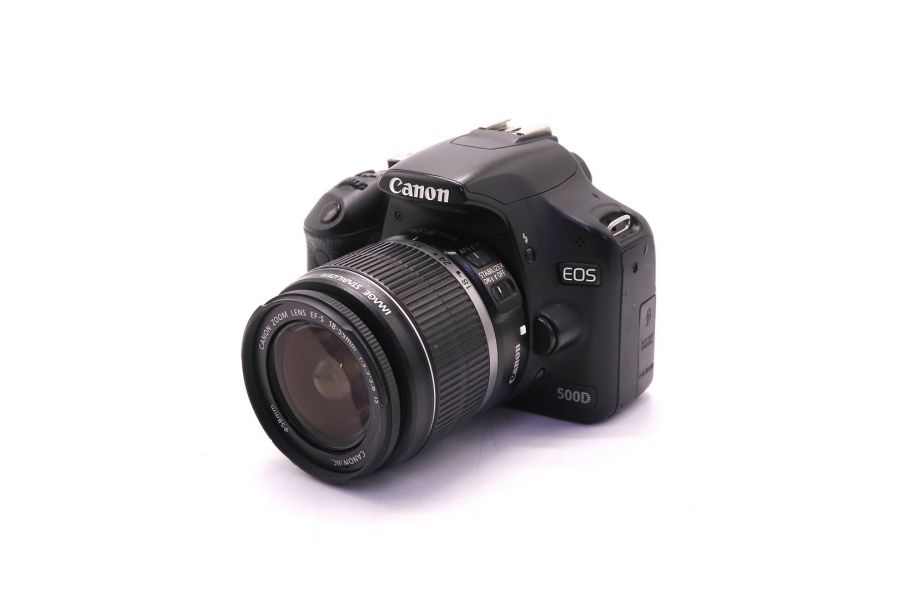 Canon EOS 500D kit в упаковке (пробег 37100 кадров)