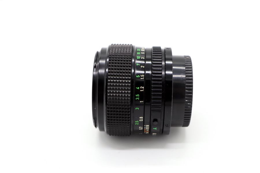 Canon FD 1,2/50mm (Japan, 1989)