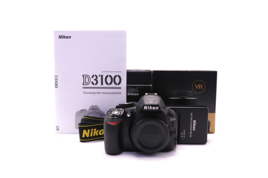 Nikon D3100 body в упаковке (пробег 100010 кадров)