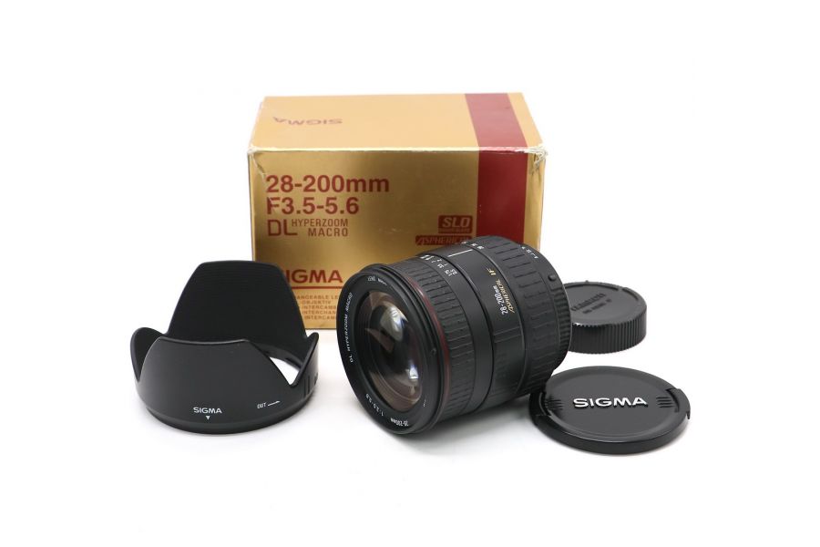 Sigma AF 28-200mm f/3.5-5.6 DL Aspherical Macro Pentax K б.