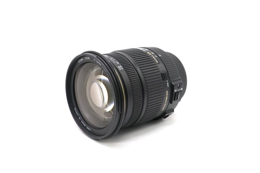Sigma AF 17-50mm f/2.8 EX DC OS HSM Nikon F в упаковке