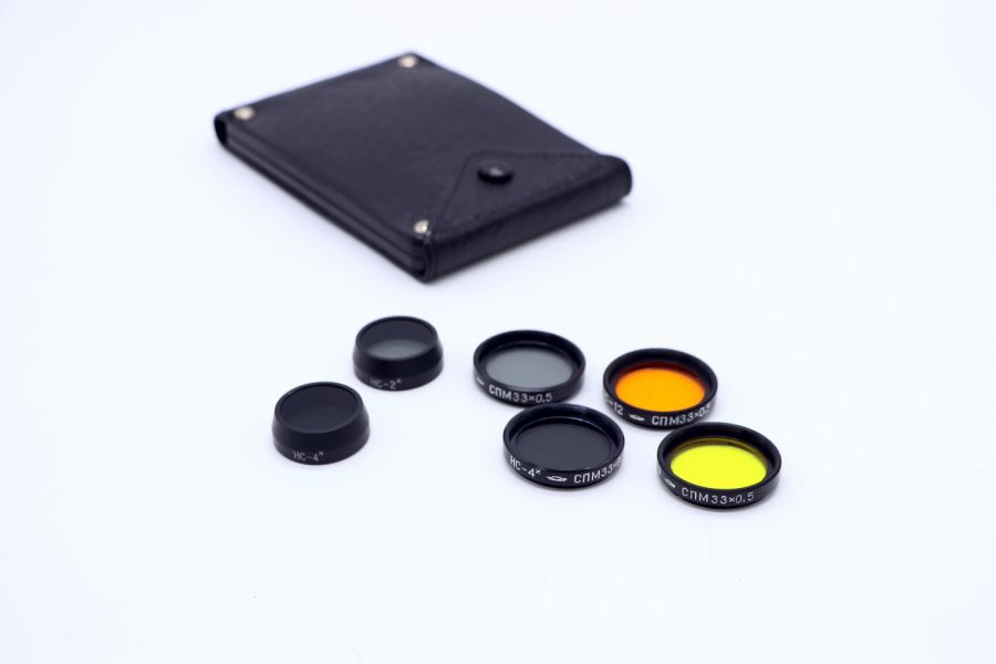 Набор светофильтров для кинокамер КМЗ