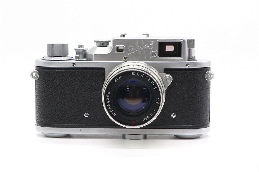 Зоркий 3М + Юпитер-8 б/у (КМЗ, 1955)