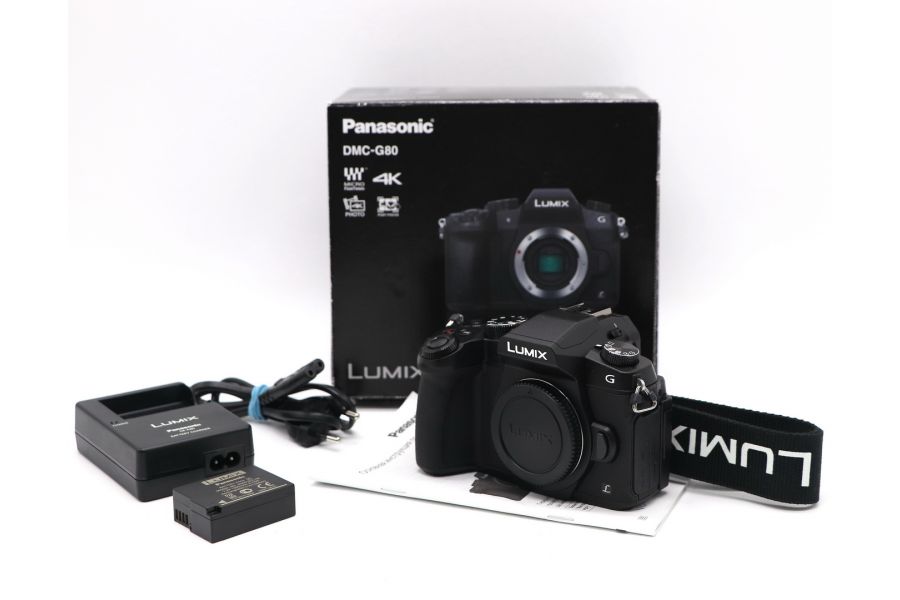 Panasonic Lumix DMC-G80 body в упаковке