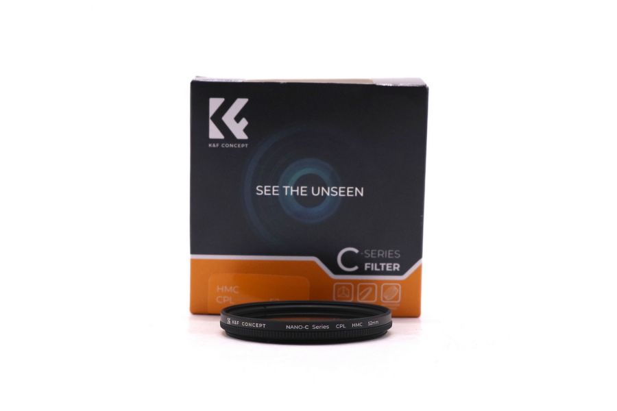 Светофильтр K&F Concept NANO-C HMC CPL 52 мм (China)