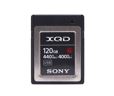 Карта памяти Sony XQD G 120GB (440/400 MB/s)