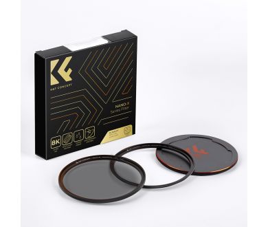 Светофильтр K&F Concept NANO-X-CPL Magnetic 62mm