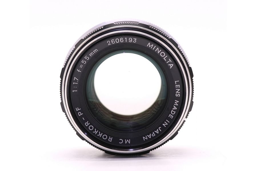 Minolta MC Rokkor-PF 55mm f/1.7 (Japan)