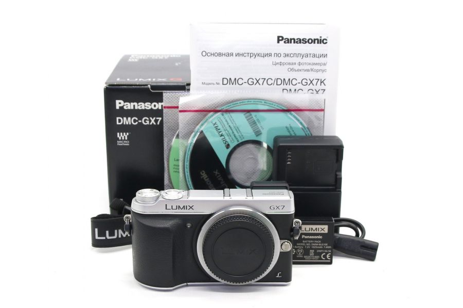 Panasonic Lumix DMC-GX7 body в упаковке (пробег 7000 кадров)