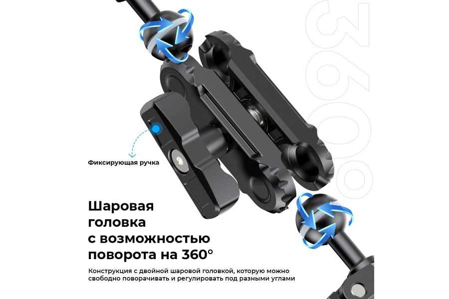 Двойной зажим Ulanzi CO17 Super Clamp