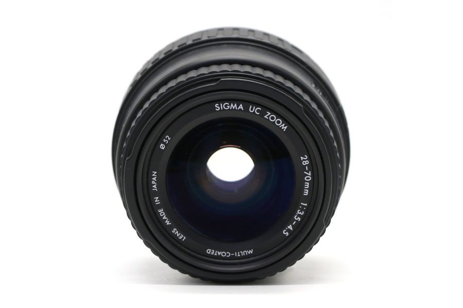 Sigma AF 28-70mm f/3.5-4.5 MC UC Zoom for Canon EF (Japan, 1989)