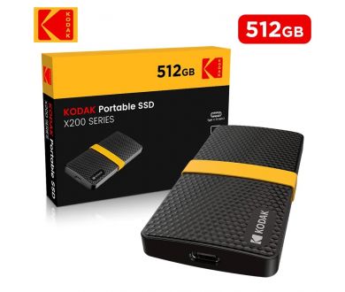 Портативный SSD накопитель Kodak X200 (512 ГБ)