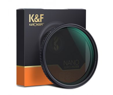 Светофильтр K&F Concept Nano-X None-Cross Variable ND2-ND32 82mm