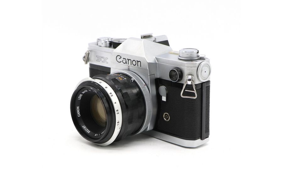 Canon FX + Canon FL 50mm/1.8