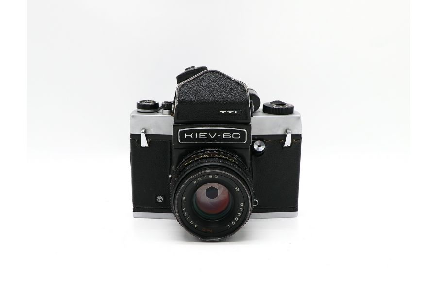 Зеркальный фотоаппарат Киев 6С kit (СССР, 1980)