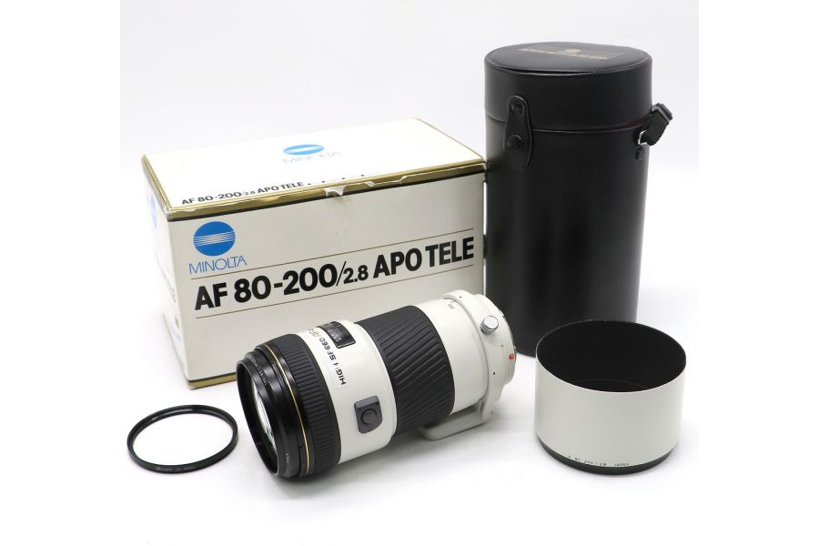 Minolta AF 80-200mm f/2.8 HS APO G в упаковке