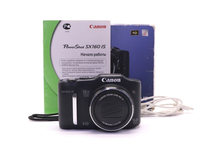 Canon PowerShot SX160 IS в упаковке