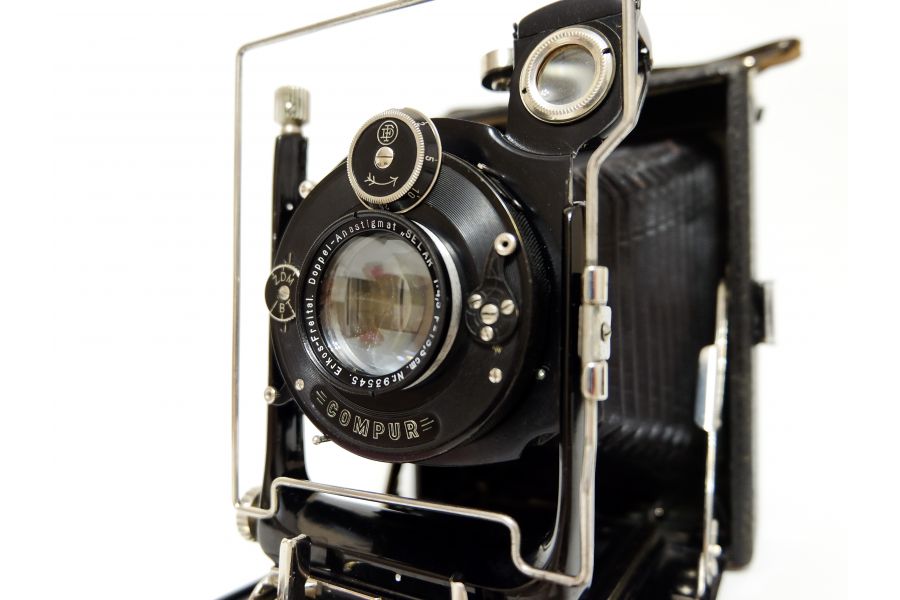 Erkos-Freital Doppel Anastigmat SELAR 4.5/13.5cm (Germany, 1926)