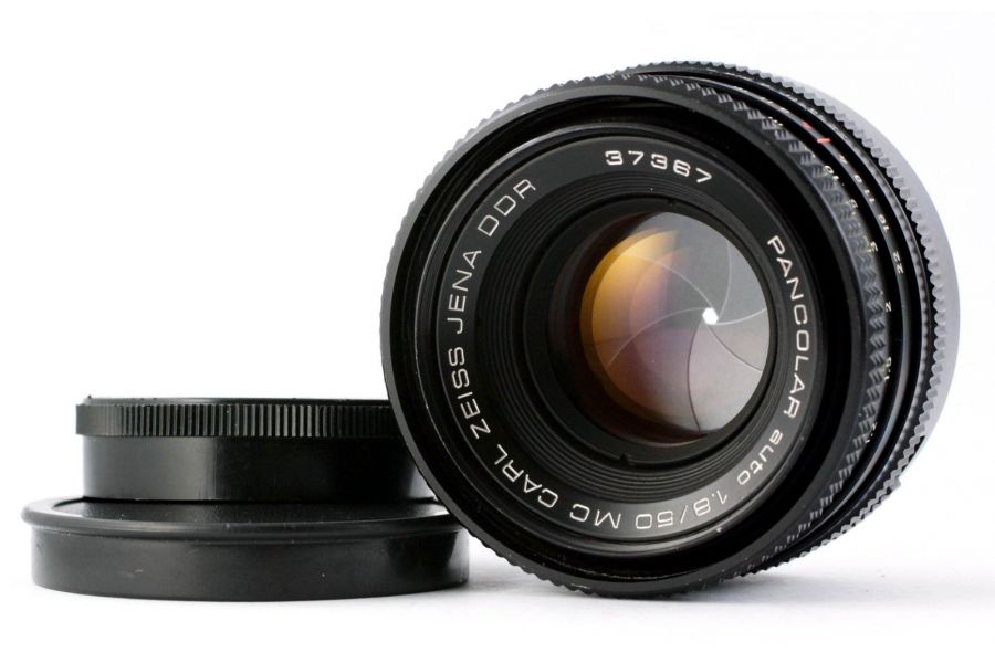 Объектив Pancolar auto 1.8/50 MC Carl zeiss jena DDR