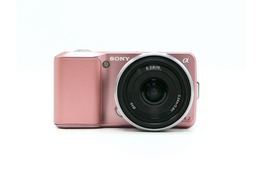 Sony Nex-3 Pink kit Japan (пробег 6660 кадров)