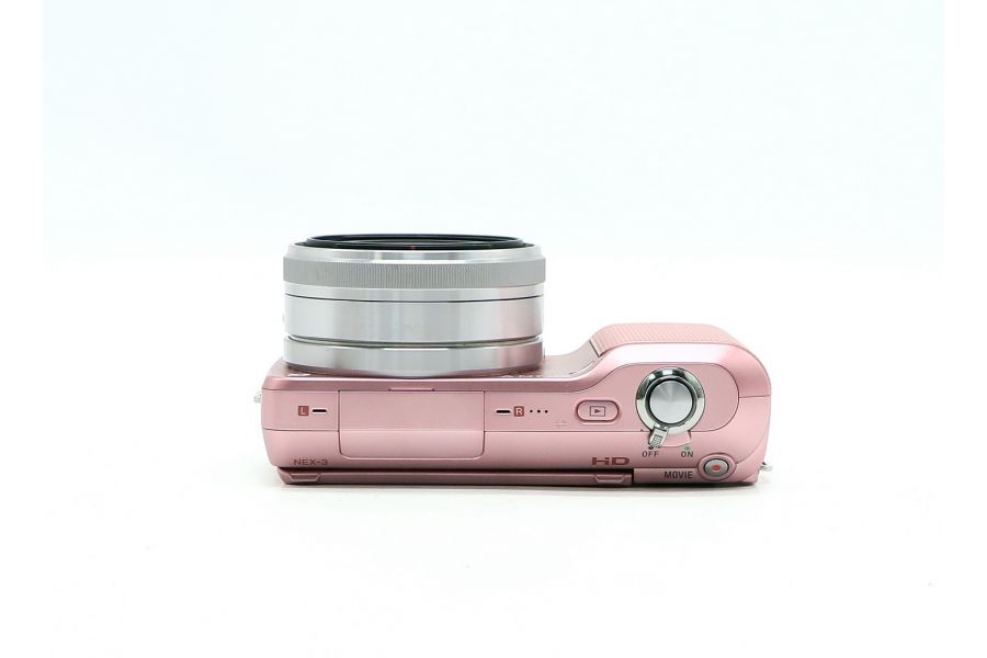Sony Nex-3 Pink kit Japan (пробег 6660 кадров)