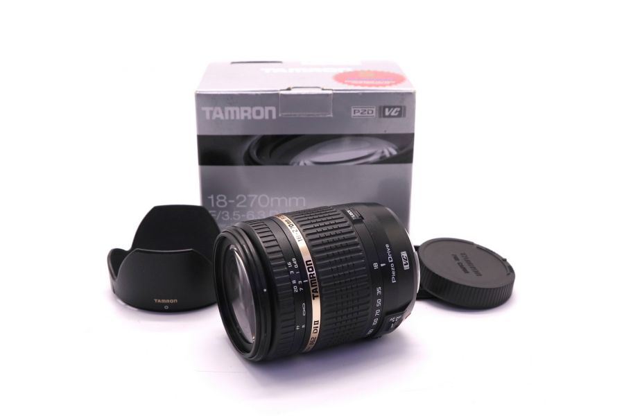 Tamron AF 18-270mm f/3.5-6.3 Di II VC PZD for Canon в упаковке