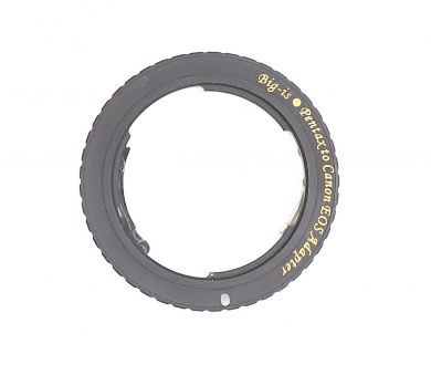 Adapter Pentax K - Canon EOS black с чипом