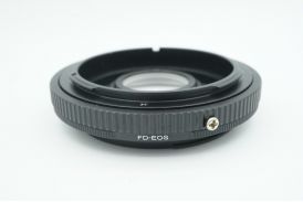 Adapter Canon FD - Canon EOS / EF с линзой