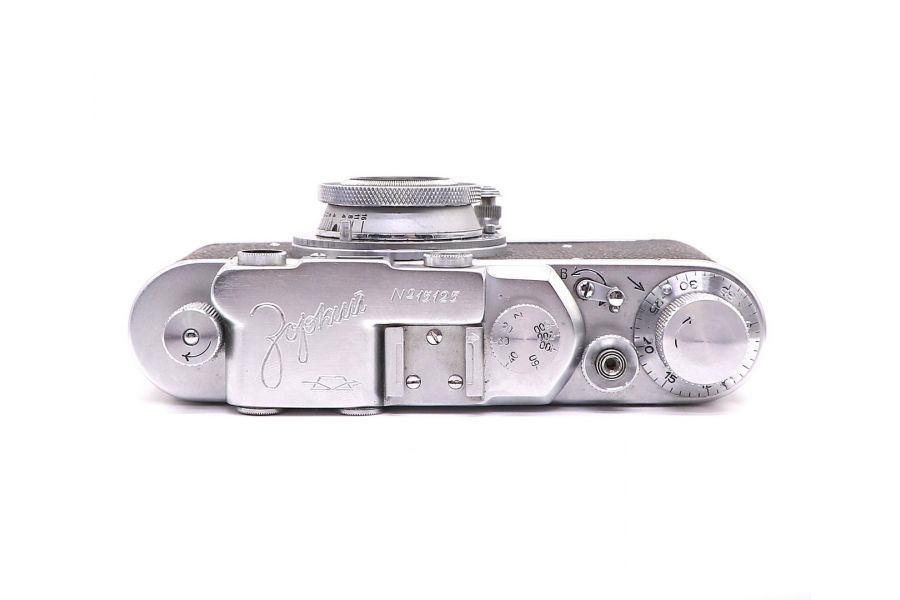 Зоркий + Индустар-22 ранний (СССР, 1950)