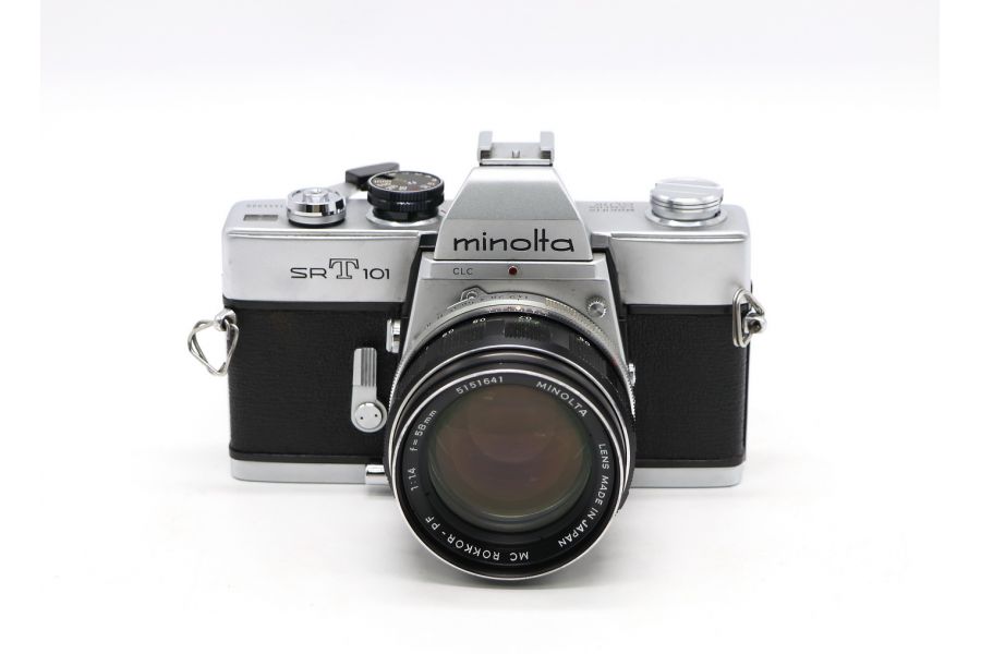 Minolta SRT 101 + MC Rokkor-PF 58mm f/1.4