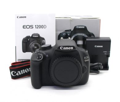 Canon EOS 1200D body в упаковке (пробег 56395 кадров)