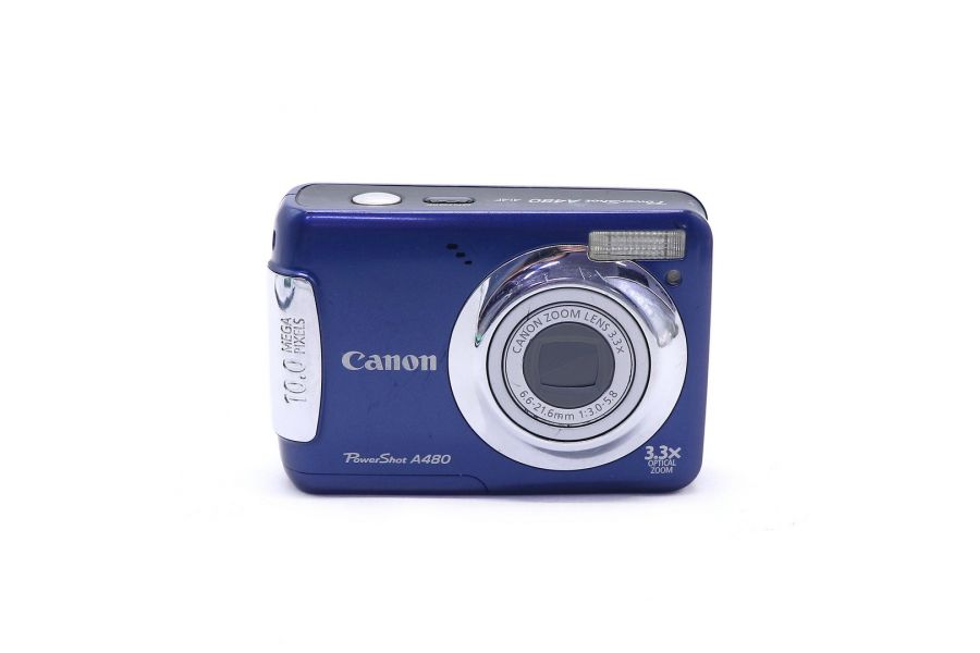 Canon PowerShot A480 blue