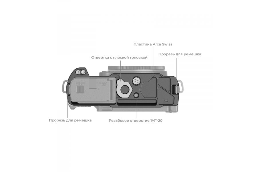 L-площадка SmallRig 4517 для LUMIX S9