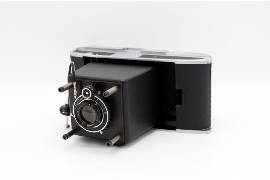 Polaroid Land Camera Back + Dallmeyer Oscillograph Anastigmat F=3