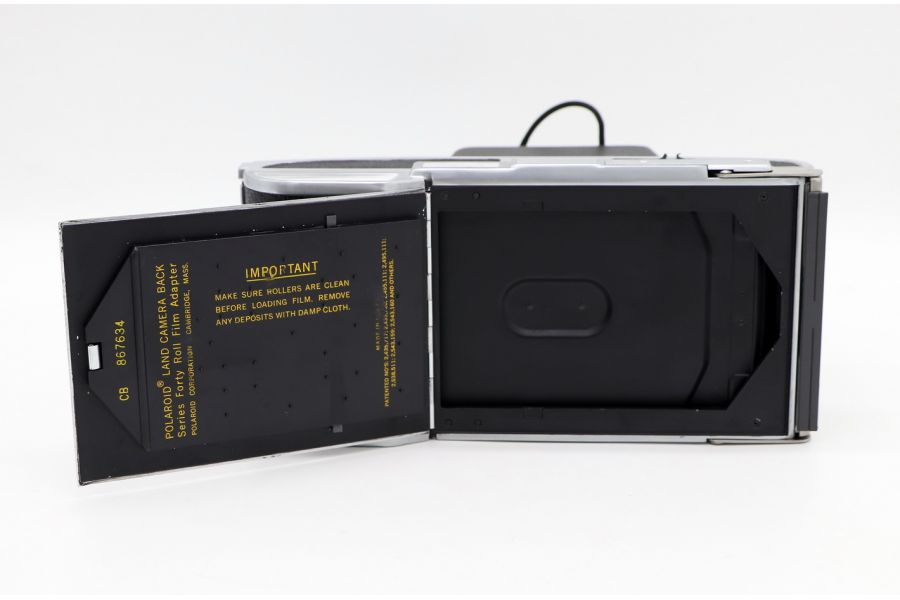 Polaroid Land Camera Back + Dallmeyer Oscillograph Anastigmat F=3