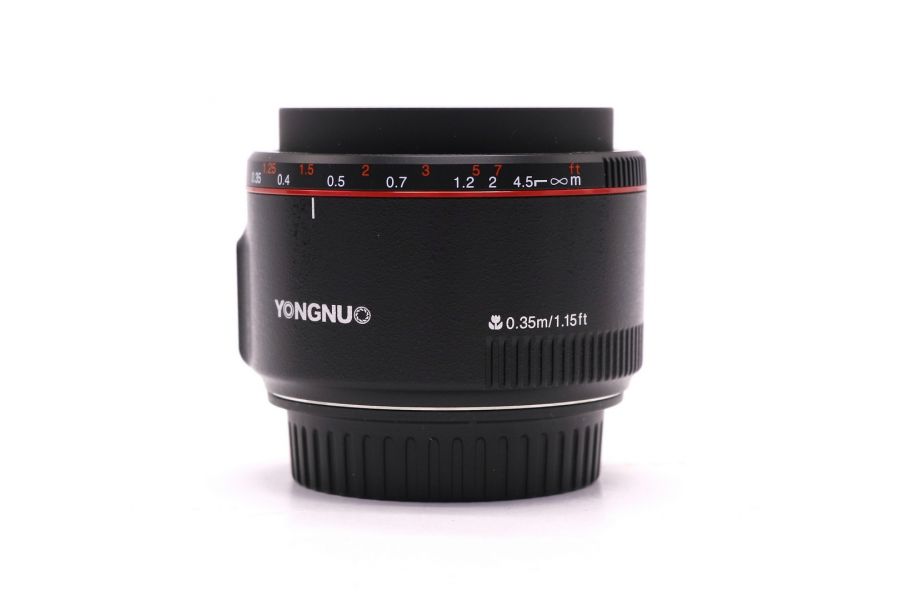 YongNuo AF 50mm f/1.8 II Canon EF в упаковке