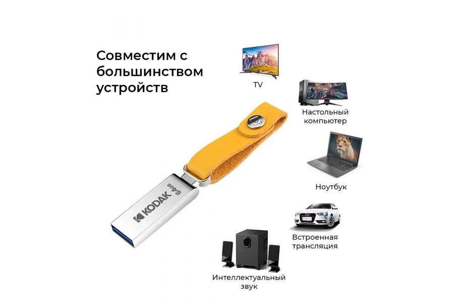 Флеш накопитель Kodak USB3.0 K123 64GB