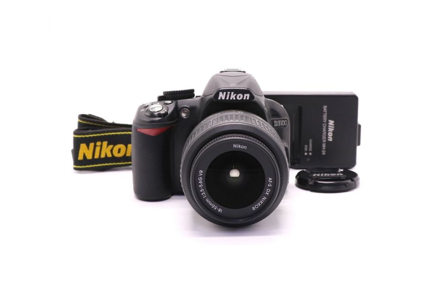 Nikon D3100 kit (пробег 12200 кадров)