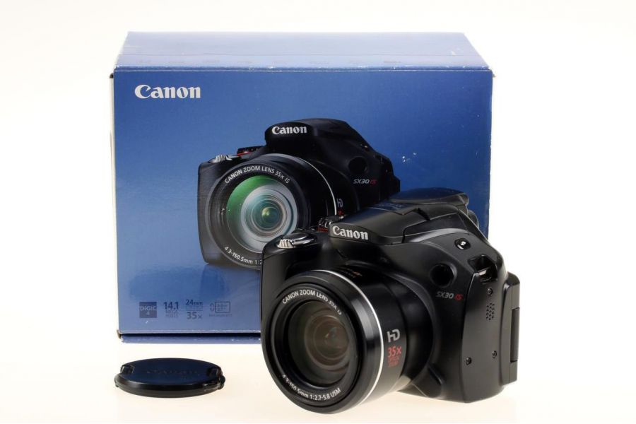 Canon PowerShot SX30 IS в упаковке