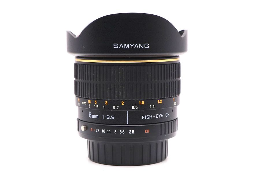 Samyang 8mm f/3.5 AS IF MC Fish-eye CS для Pentax K