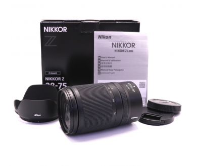 Nikon 28-75mm f/2.8 Nikkor Z в упаковке