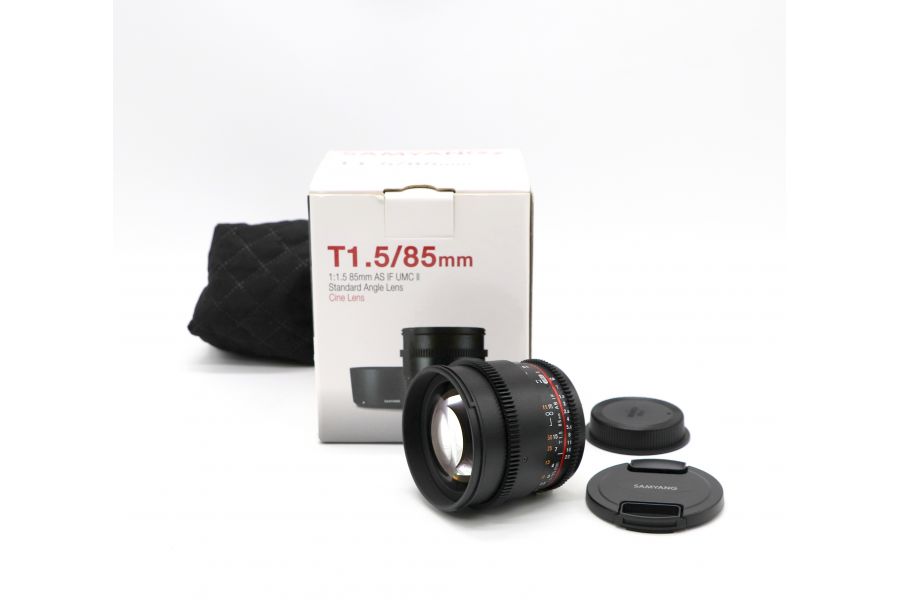 Samyang 85mm T1.5 AS IF UMC II Canon EF