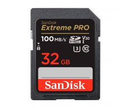 Карта памяти SanDisk Extreme PRO 100 MB/s 32GB