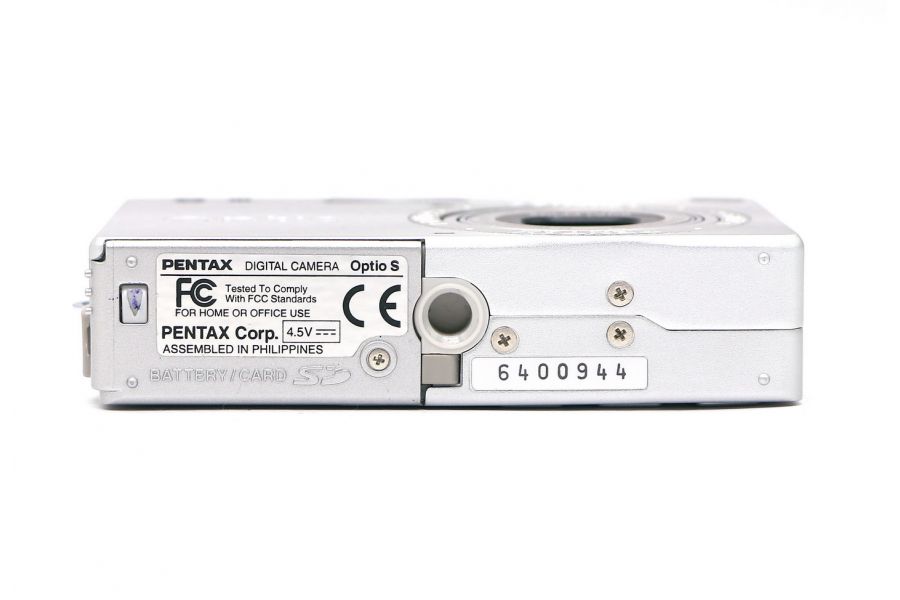 Pentax Optio S в упаковке